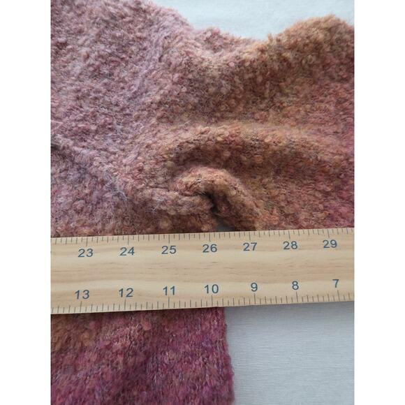 Natural Life Sweater Womens XL Multicolor Long Sleeves Ombre Fuzzy Pink - Picture 7 of 12